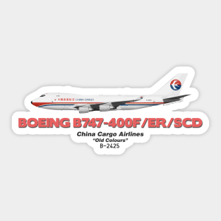 Boeing B747-400F/ER/SCD - China Cargo Airlines "Old Colours" Sticker